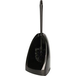 Betra Toiletborstel en houder - zwart - 42 x 15 x 42 cm - Toiletborstels