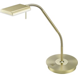 Moderne Tafellamp  Bergamo - Metaal - Messing