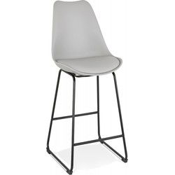 CHOKO halfhoge snackkruk 48x55x109 cm Grijs