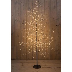 Boom 1500led classic warm ip44 trafo hoogte 180 cm zwart