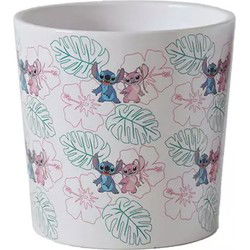 Bloempot Stitch dia 13x14 cm