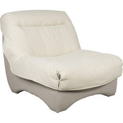 Fauteuil Beige Stof - 102x72x80cm - Twister