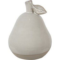 Clayre & Eef Decoratie Peer 16 cm Beige Porselein