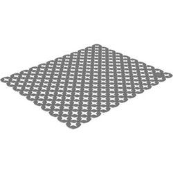 Rotho Space Wonder Gootsteenmat 40x33.3x0.4 cm Cool Grey