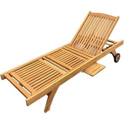 Deckchair Verstelbaar - Teak