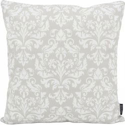 Barok Grijs/Wit | 45 x 45 cm | Kussenhoes | Katoen/Polyester