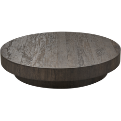 vtwonen Shield Too Salontafel - MDF - Donkerbruin -  20x100x100