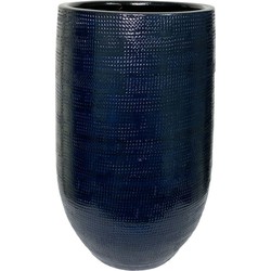 HS Potterie Blauwe Vaas - Pot Tokio  - D22xH40