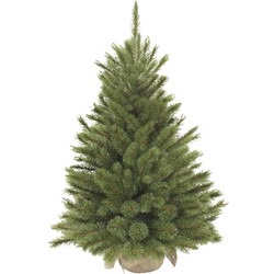 Triumph Tree Forest Frosted Kunstkerstboom in Jute - H90 x Ø62 cm - Groen