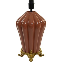 D - Light & Living - Lampvoet SAYANG - 24x24x46 - Oranje