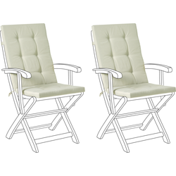 Beliani MAUI PREMIUM - Zitkussen-Groen-Polyester