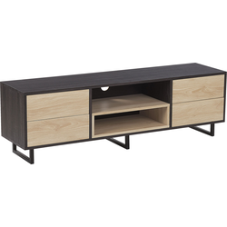 MAINE  - TV-meubel - Lichte houtkleur - MDF