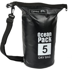 Decopatent® Waterdichte Tas - Dry bag - 5L - Ocean Pack - Dry Sack - Survival Outdoor Rugzak - Drybags - Boottas - Zeiltas - Zwart