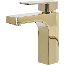 IRUPU - Wastafelkraan - Goud  - Messing