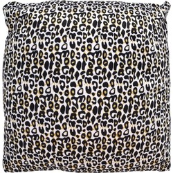 Sierkussen voor binnen - met cheetah dierenprint - 45 x 45 cm - Sierkussens