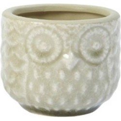 Cache-pot OWLY Petit Format - Gris / 6 cm