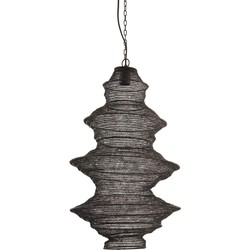 Hanglamp Nakisha - Zwart - Ø40cm