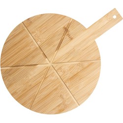 Alessandro Pizza serveerplank - bamboe - 30 cm - pizzabord - Serveerplanken