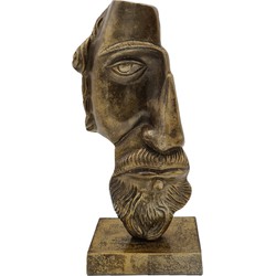 Deco4yourhome - 'van Gogh' ornament - Gezicht - Masker - Antiek Goud
