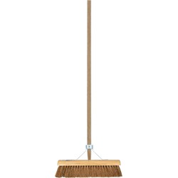 Talen Tools Binnenbezem - FSC hout - kokos - 60 cm - 140 cm - Bezem