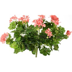 Topart Kunst nep boeket geranium lichtroze 40 cm - Kunstbloemen