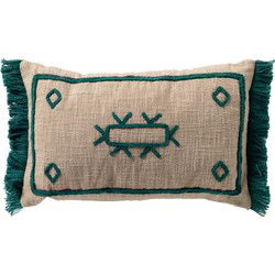 Dutch Decor CIRO - Sierkussen 30x50 cm - Latigo Bay - blauw - Dutch Decor