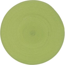 Placemat Daisy 38 cm dia nile green