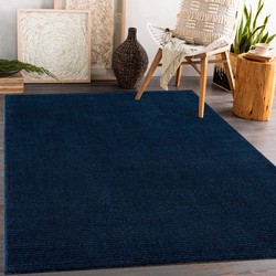 Tapijtenloods Laagpolig Vloerkleed Fancy Blauw- 120x170 CM