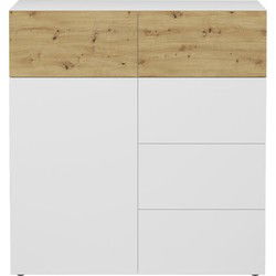 Buffet 1 deur 5 laden Belm 1 - L109 x H115 cm
