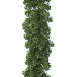 5x Groene dennenslinger kerst Imperial Pine 270 cm - Guirlandes