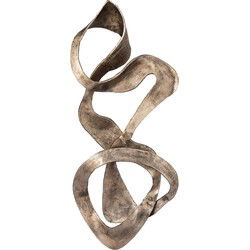 PTMD Wandpaneel Neven - 38x15x92 cm - Aluminium - Goud