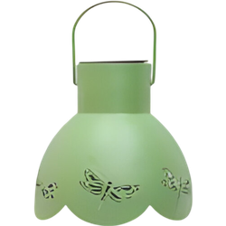 Solar lampje libelle groen 16x26 cm