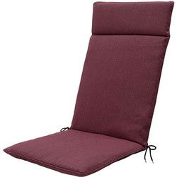 Kussen hoog 50x120 Bordeaux eco natuurlijke buitenafwerking (4 stuks)