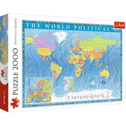 Trefl Trefl Trefl 2000 - Political map of the world