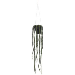 Rhipsalis hangend in pot groen - l62xd9cm - Mica Decorations