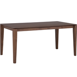 Beliani LOTTIE - Eettafel-Donkere houtkleur-MDF