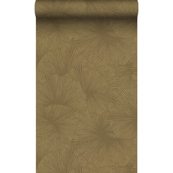 Origin Wallcoverings behang 3D-motief bladeren goud - 50 x 900 cm - 348010