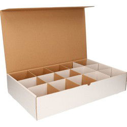 Opbergdoos met 10 cm vakken - Opbergbox