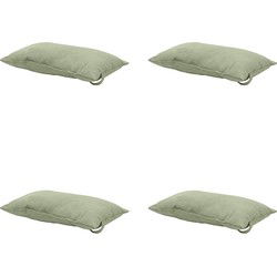 Madison -  Hoofdkussen Panama sage - Ca. 24x40 cm - Set van 4