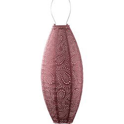 LUMIZ Solar tuinverlichting Paisley Long Oval - 20 cm - Koper