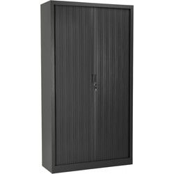 CLASSIFY hoge kantoorkast met gordijnen 120x43x198 cm