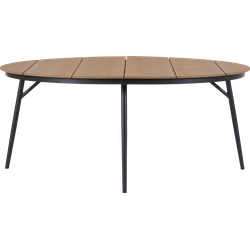 Soy ronde tuintafel polywood bruin - Ø 178 cm
