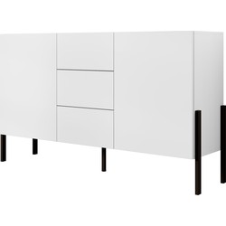 Meubella Dressoir Jordy - Wit - 154 cm