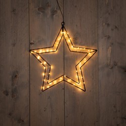 B.O.T. Outdoor Black Star 40X40,5 cm60Led Classic - Anna's Collection