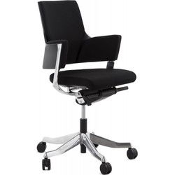 Moderne bureaufauteuil BOSS 65x65x100 cm Zwart