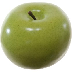 Kunstfruit decofruit - appel/appels - ongeveer 6 cm - groen - Kunstbloemen