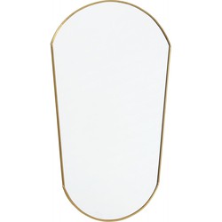 Nordal spiegel ovaal goud 51x34 cm