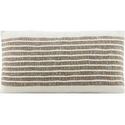 House Doctor Kussenhoes Yarn mosterd geel 80x40cm