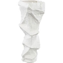PTMD Vaas Kellie - 15x15x38 cm - Keramiek - Wit
