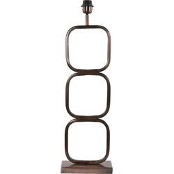Lampvoet Lutika - Brons - 23x11.5x69cm